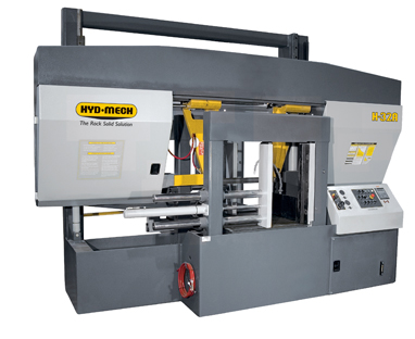 Hyd-Mech Heavy-Duty Horizontal Dual Post Production Band Saws